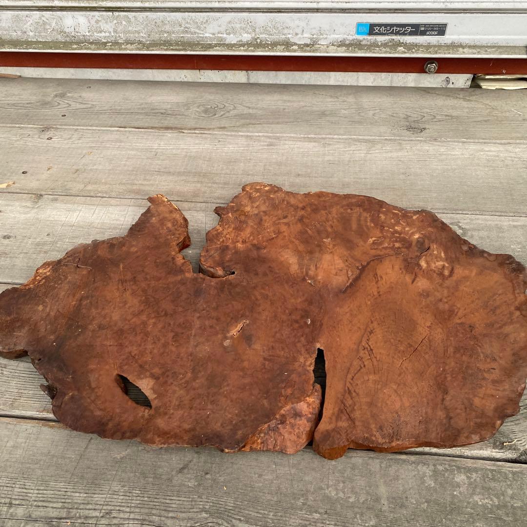 天然木　楓　花瓶台　花台　香炉台　敷板