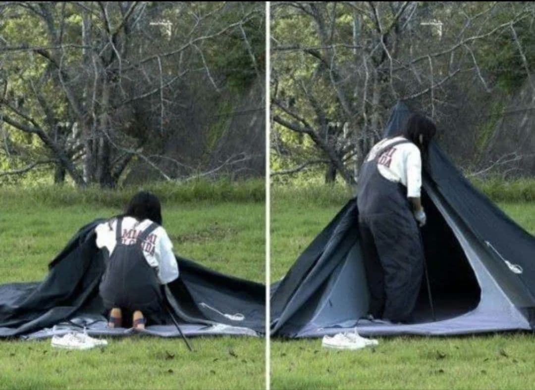 DODワンポールテントS 3人用／BLACK／タン色でも可能／未使用品