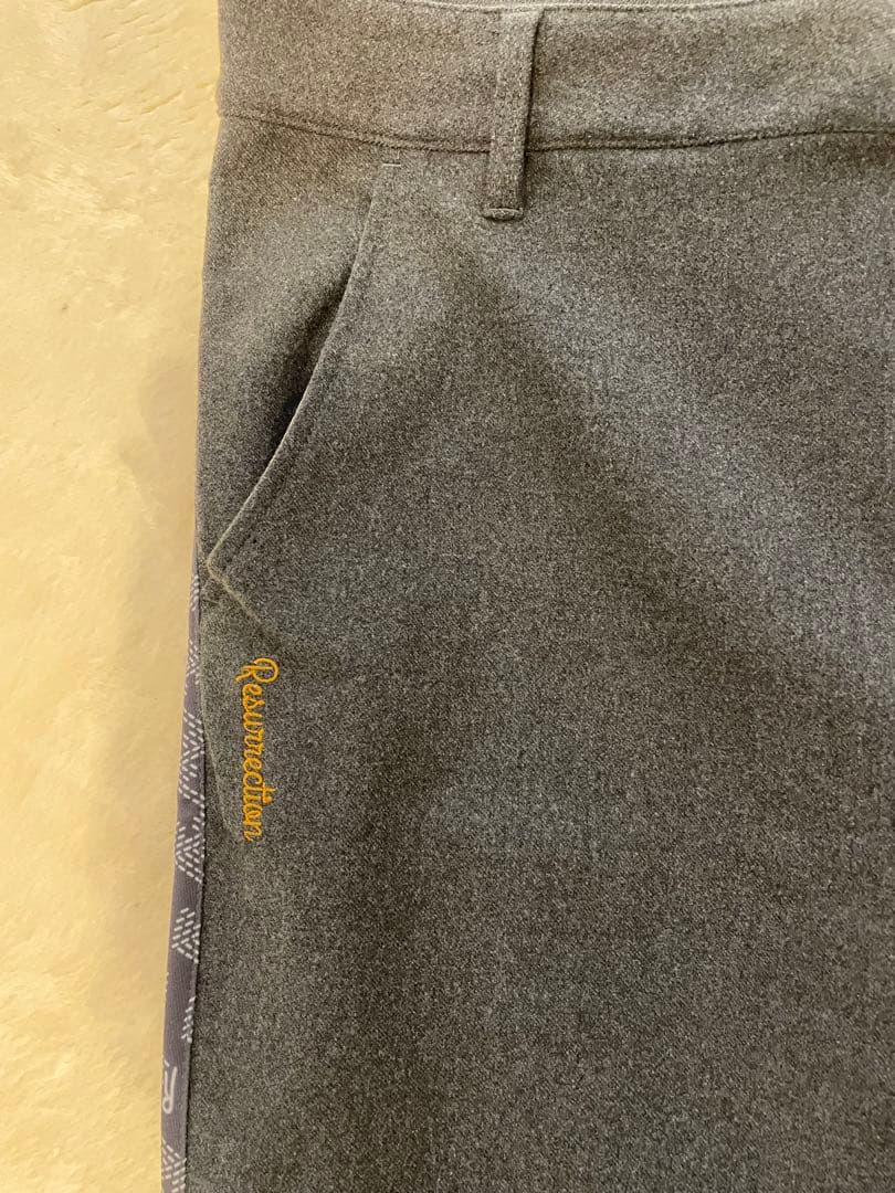 Resurrection Golfメンズバックプリントパンツ