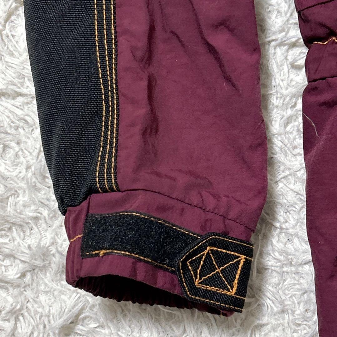 【2414】FABLICE レアカラー　スキーウェア エンジ色　M