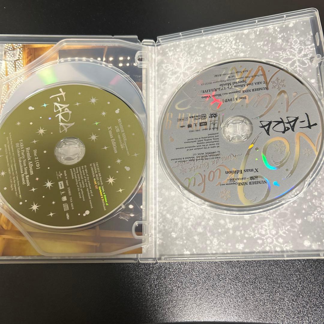 K-POP・アジア T-ARA NUMBER NINE X'mas Edition 2CD+DVD