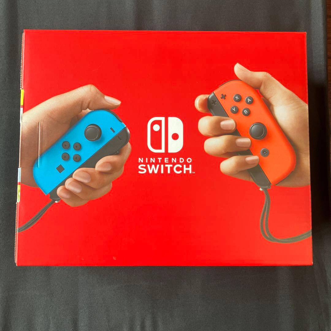 【新品未使用】Nintendo Switch スイッチ　本体 青 赤