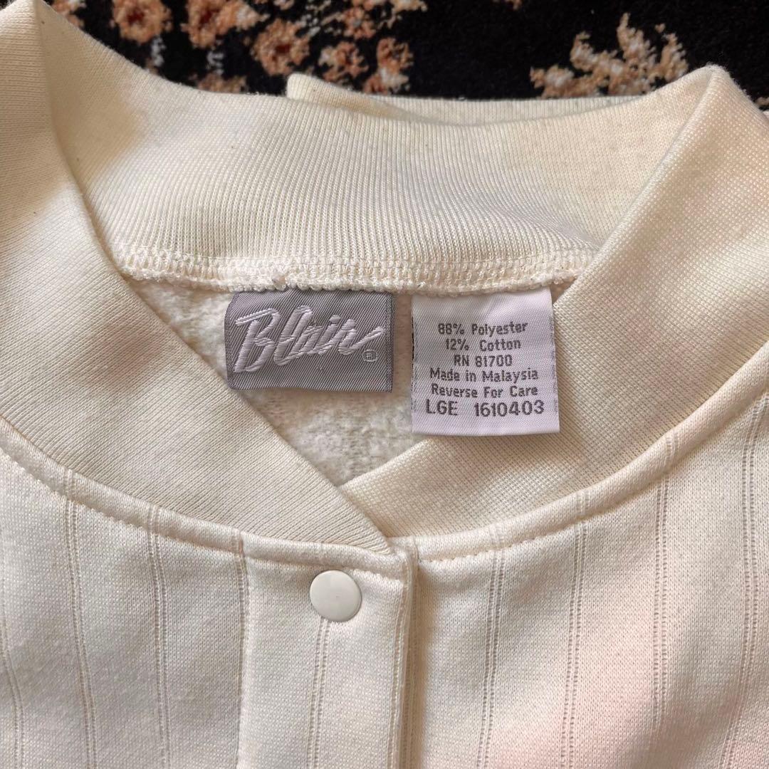 スウェット　スタジャン　ベースボールジャケット