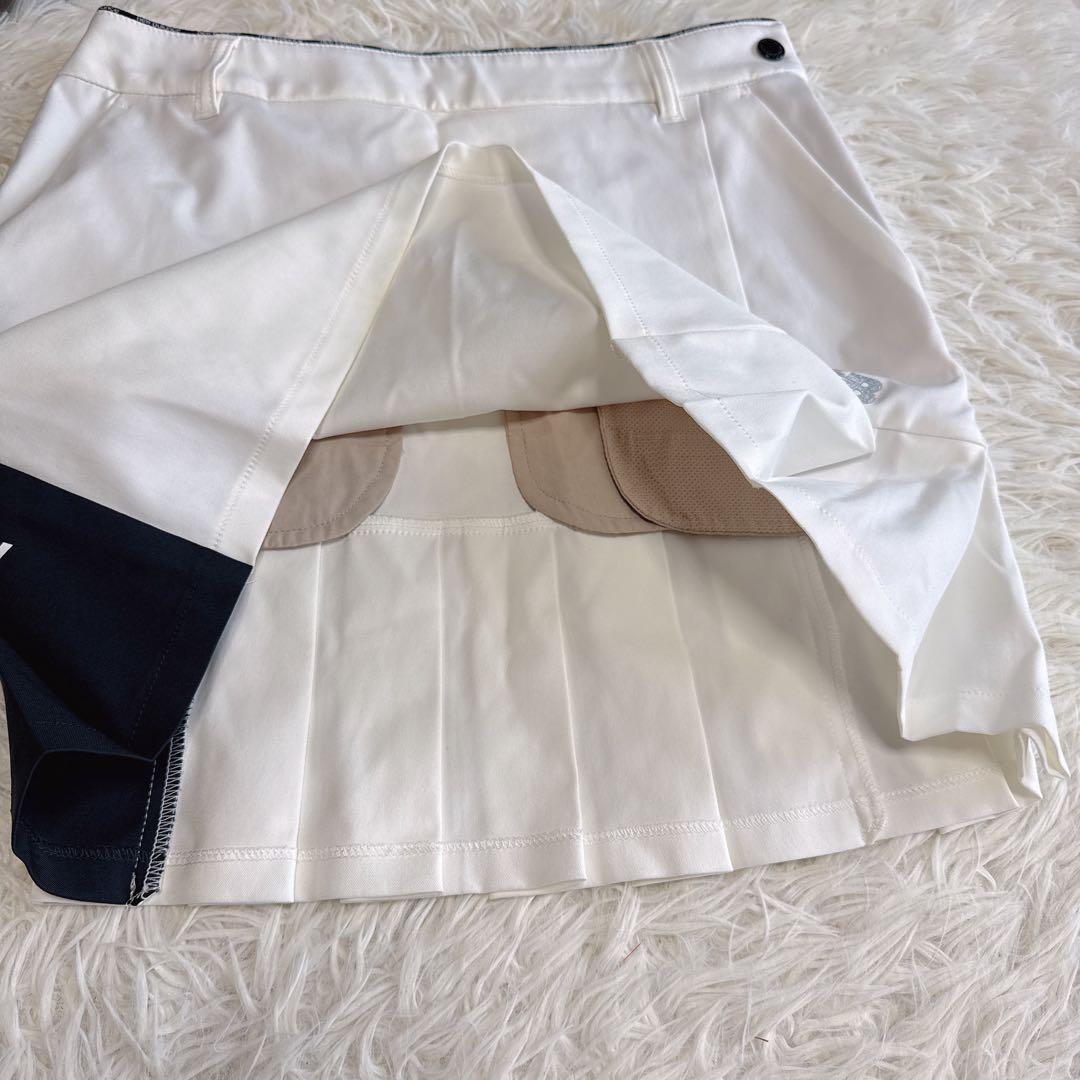 【ニューバランスゴルフ】美品 セットアップ モックネック スカート レディース