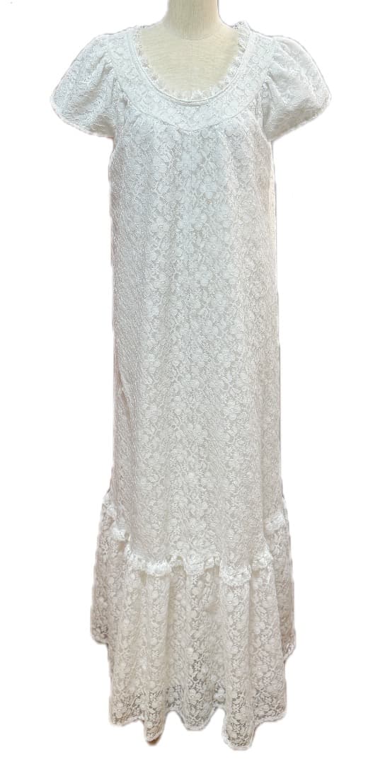 1980s Dress Hawaii ムームードレス　M