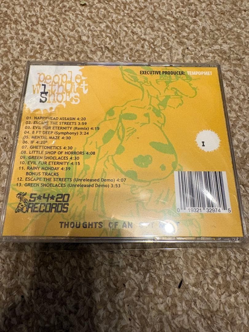 洋楽 People Without Shose CD