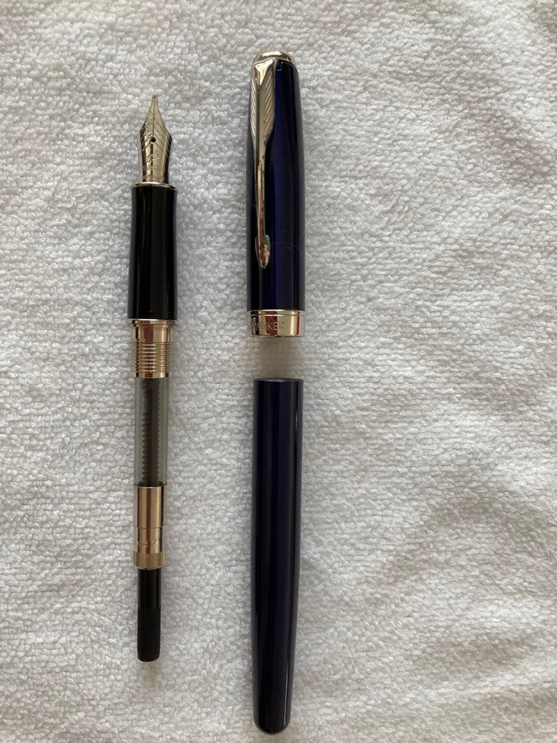 Parker 万年筆 SONNET ブルーラッカーCT ペン先 18K M