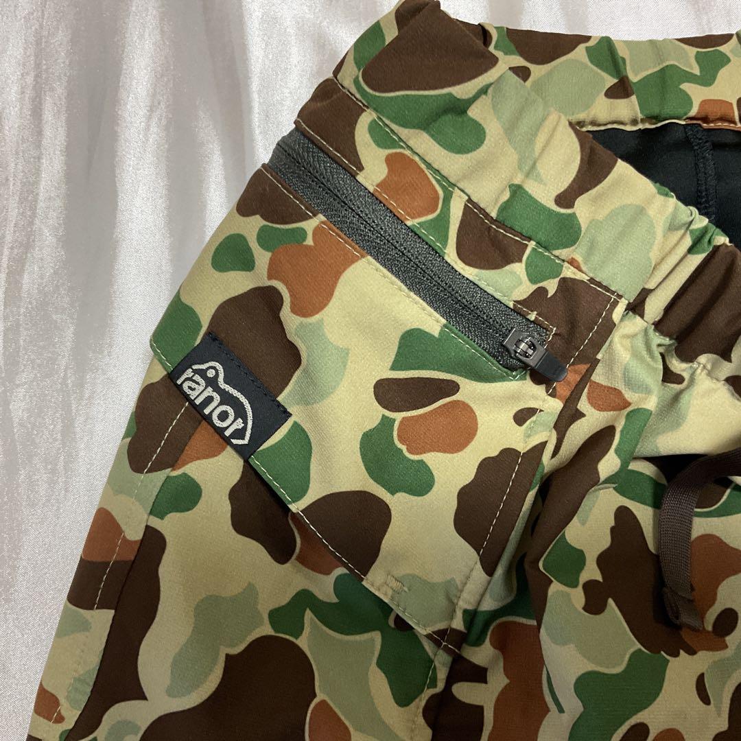 【美品】ラナー Ranor カモフラージュ ランニングスカート Sサイズ