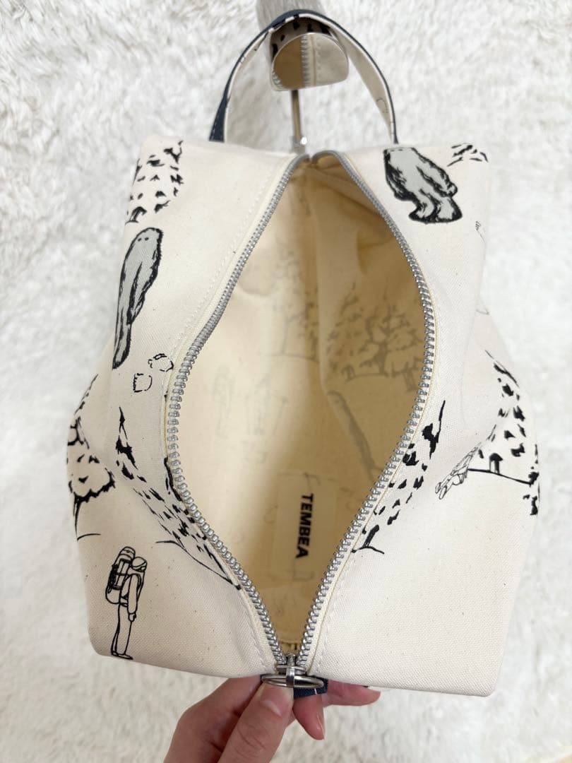 美品✨TEMBEA テンベア ガーメントバッグ YETI イエティ 雪