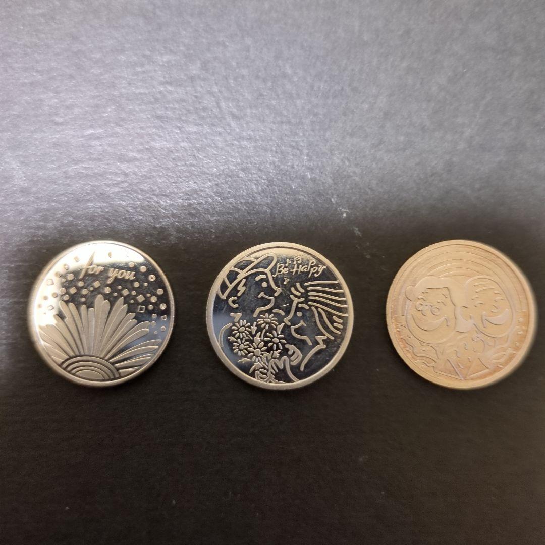 造幣局貨幣セット取り出し純銀メダル