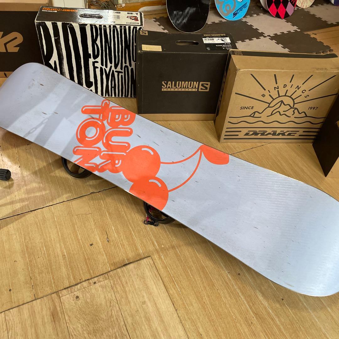 BURTON×XERES　　キッズスノーボードセット　バートン　バイン付