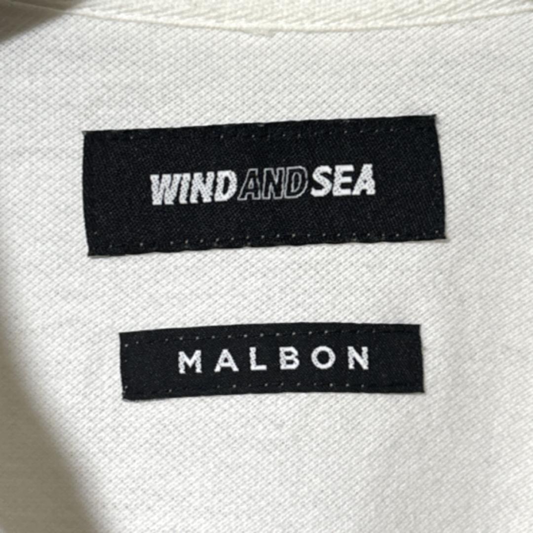 ウィンダンシー × マルボンゴルフ ポロシャツ WIND AND SEA