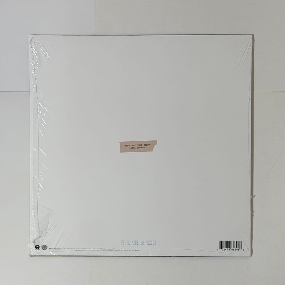 Demi Lovato　直筆サイン入りブルーレコード　別ジャケット