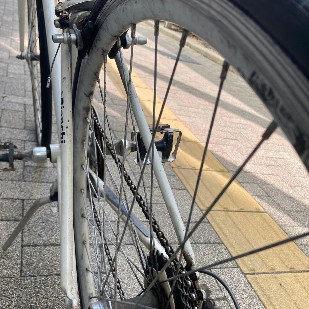 chi　引き取り限定　福岡　 クロスバイク ホワイト　700CC