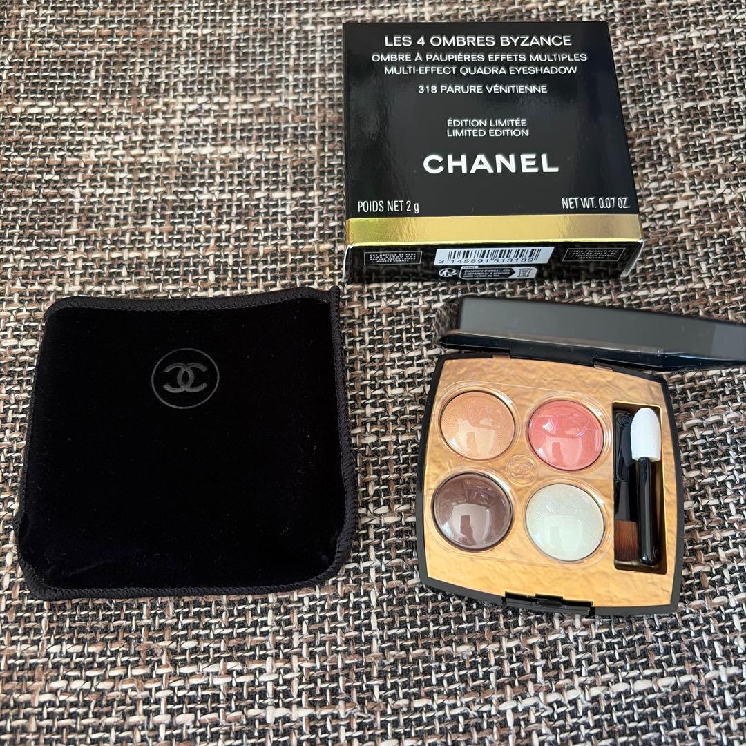 【お買い得❗️】CHANEL レキャトル オンブル ビザンス 318