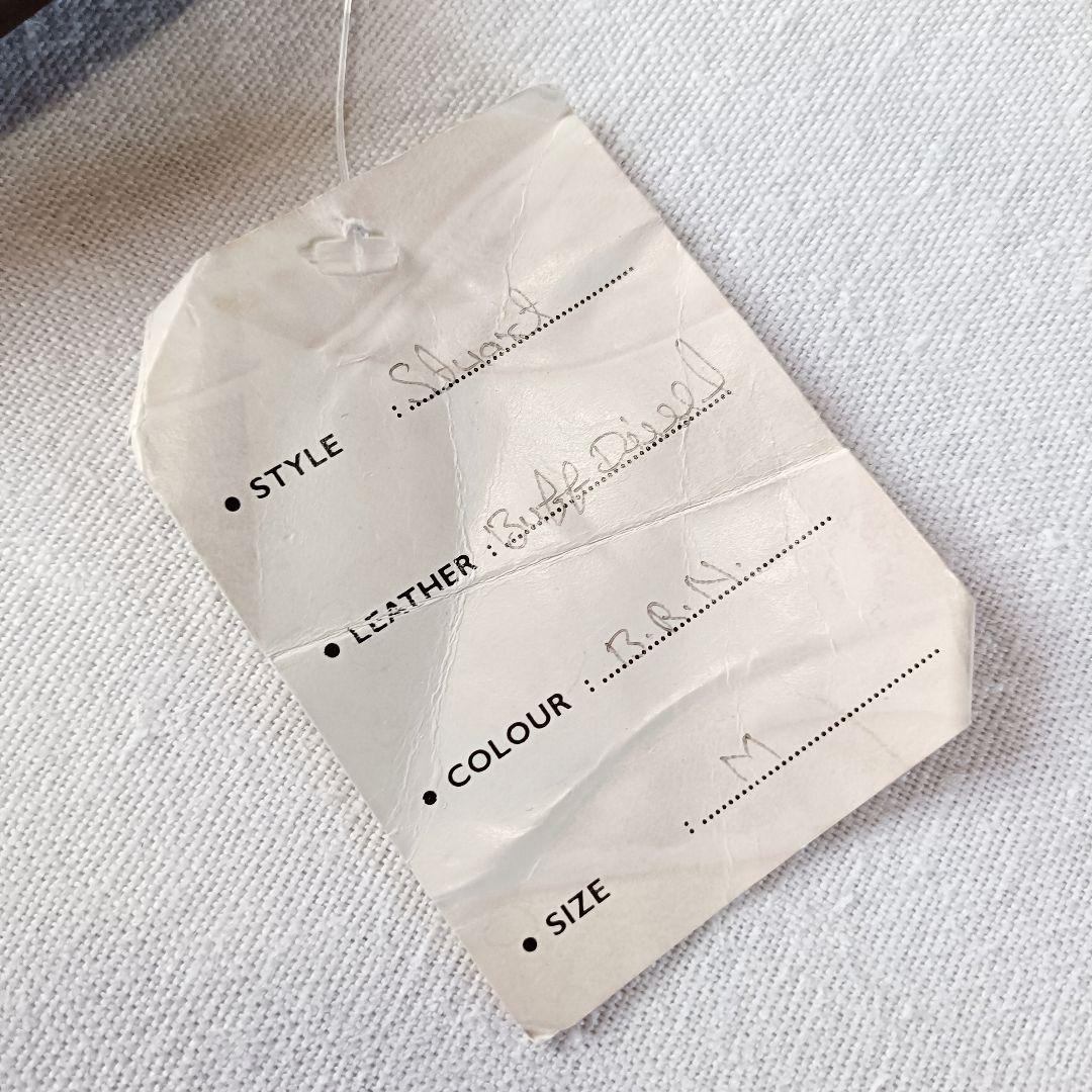 90s デッドストック レザーベスト