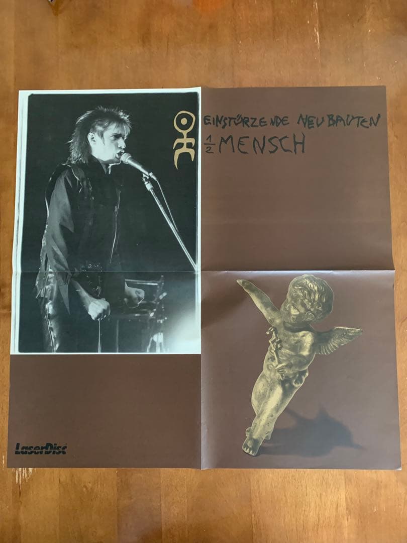 アインシュテュルツェンデ・ノイバウテン 半分人間 レーザーディスク