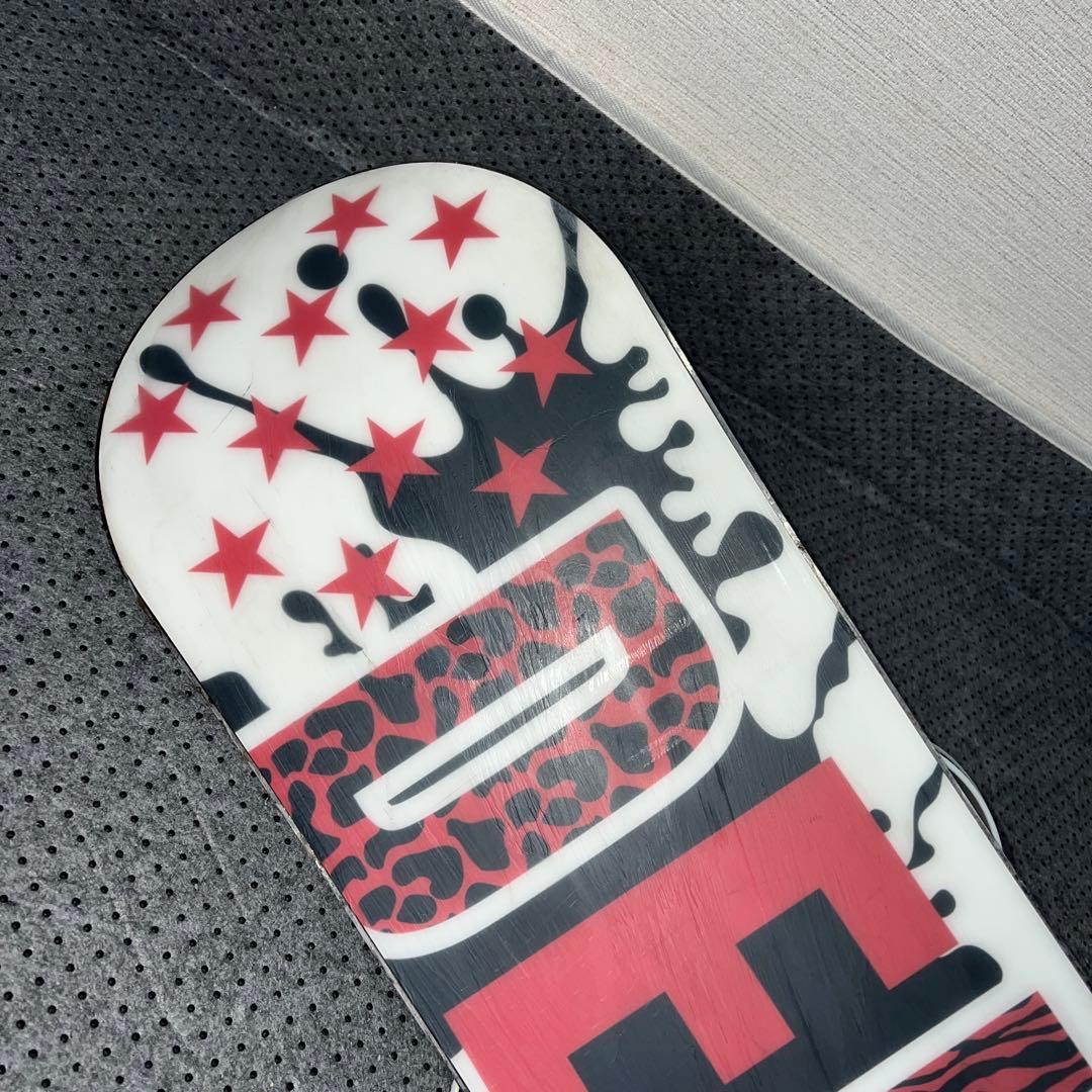 ５回使用 キッズスノーボード BXB 110cm×バイン×ダイヤルブーツ