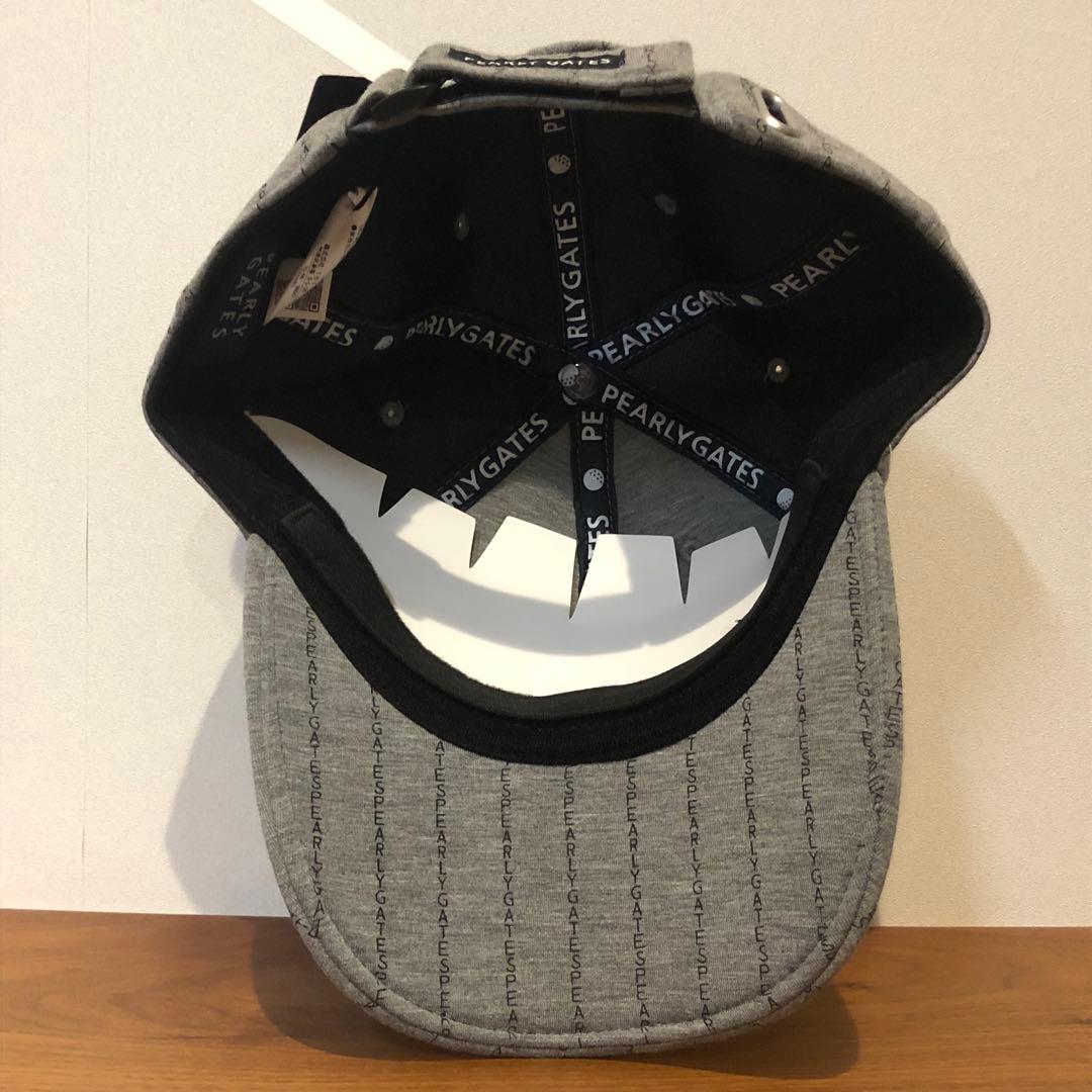【新品未使用】PEARLY GATES グレー キャップ