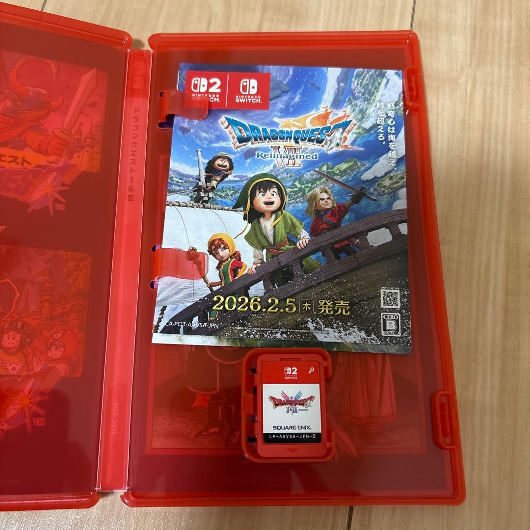 【e-store特典ロトの盾ピンズ付】ドラゴンクエストI＆II(Switch2)