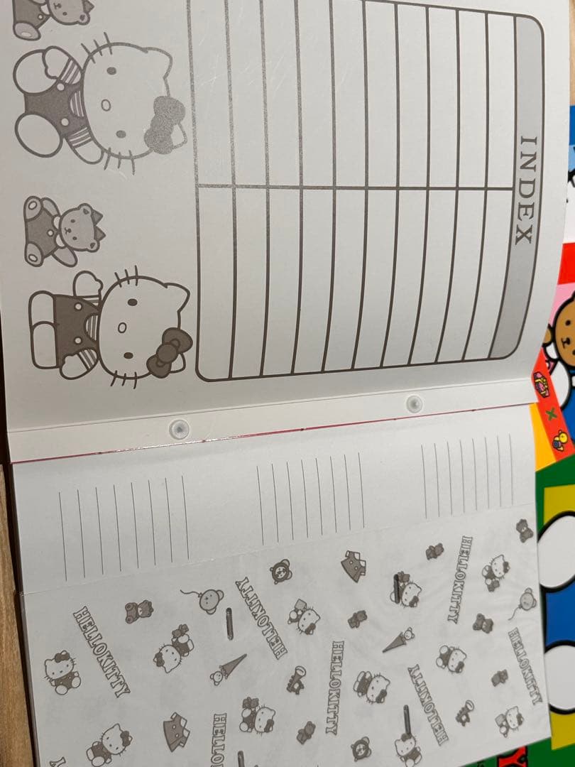 新品　HELLO KITTY フォトアルバムセット　ハローキティ　平成レトロ