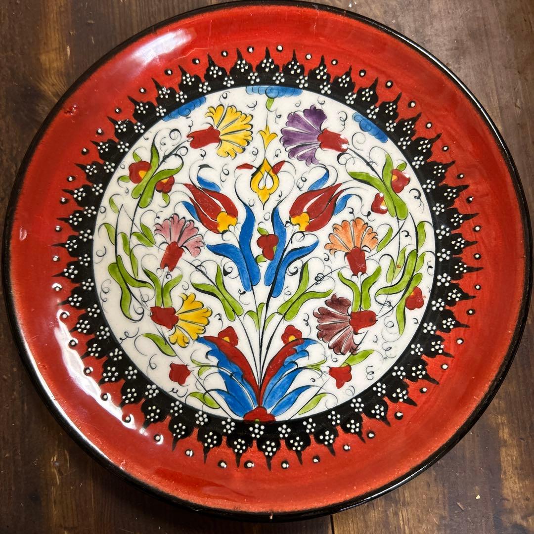 メキシコ　ブルガリア　ハンドメイド　タラベラ焼き　トロヤン焼　スリップウェア