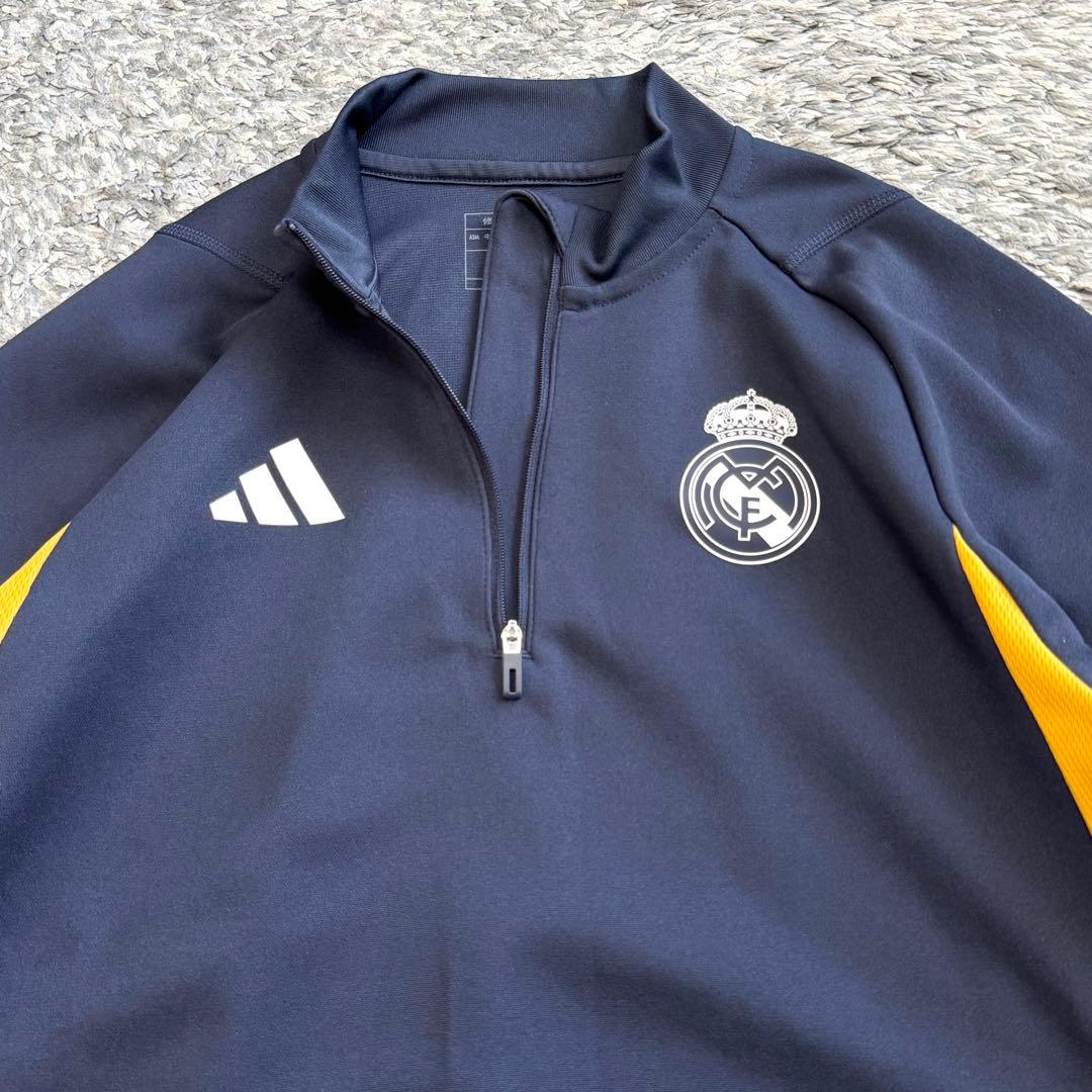 アディダス レアルマドリード トレーニングトップ ゲームシャツ サイズM