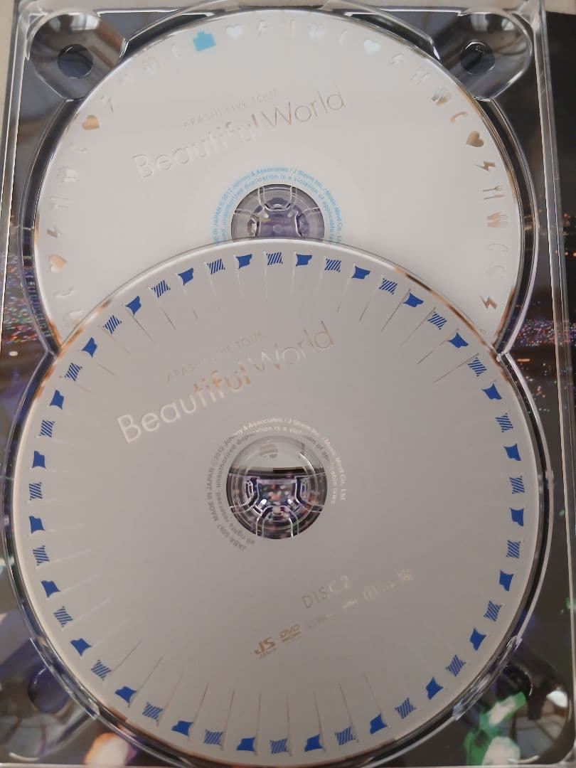 嵐 LIVE TOUR Beautiful World DVD3枚組