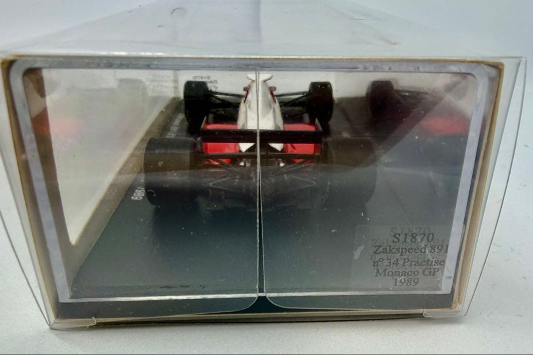 【希少】スパーク 1/43 ザクスピード 891 ヤマハ 1989 モナコGP