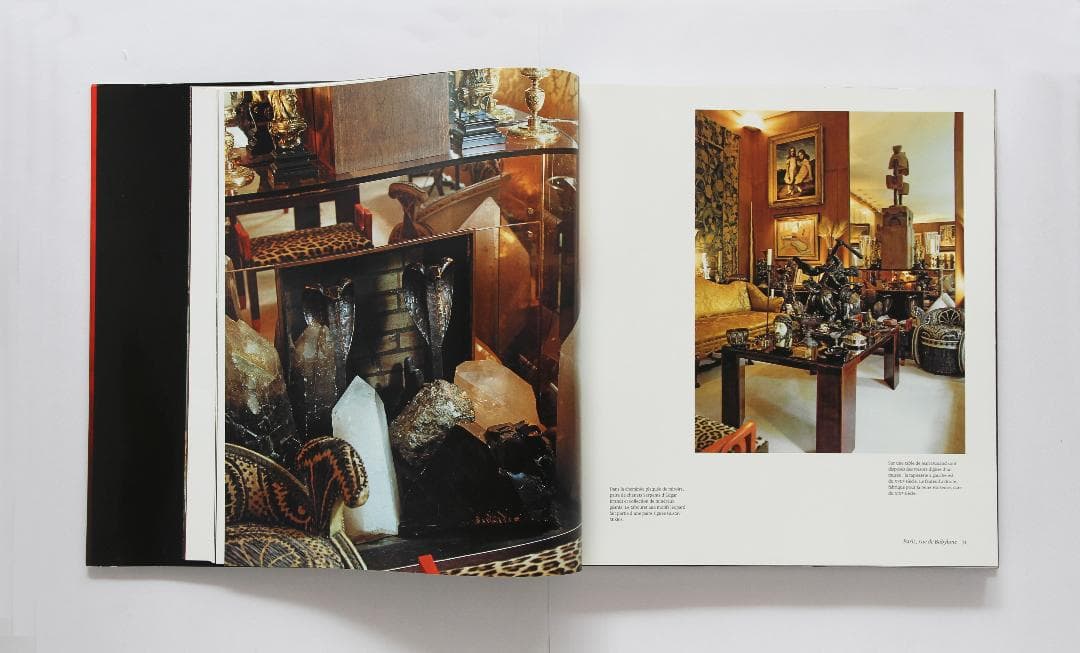 和訳書籍名：イヴ・サンローランとピエール・ベルジェの秘密の楽園 　写真集