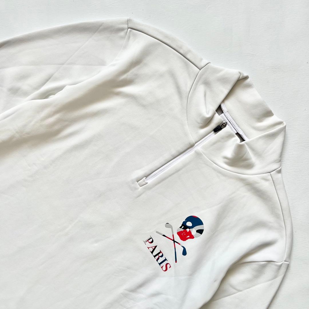 MARK&LONA マークアンドロナ　ハーフジップ モックネック　スウェット