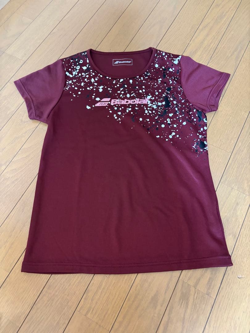 ★Babolat バボラ　テニスウェアセット ★M とL バイザー付き