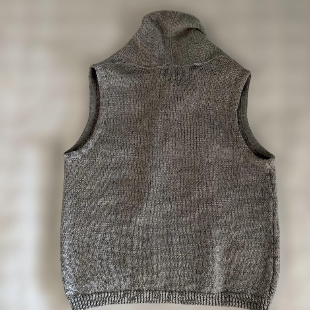 群言堂　ウール100%ベスト