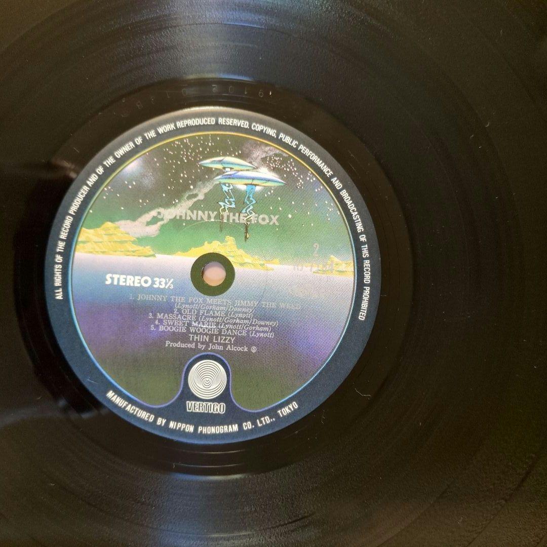 シン・リジィ／サギ師ジョニー　レコード