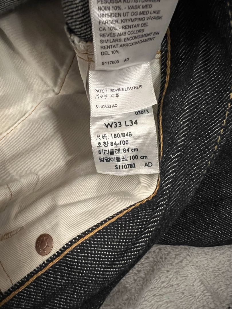 Levi Strauss & Co. 501XX ダークデニム W33 L34