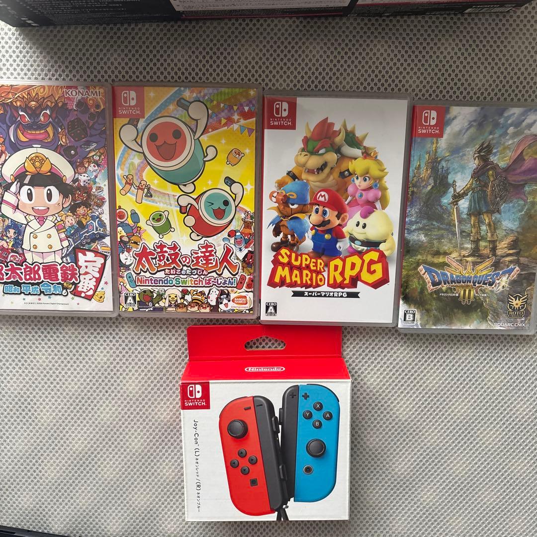 Nintendo Switchスプラトゥーン2 セット ソフト5本Joy-Con