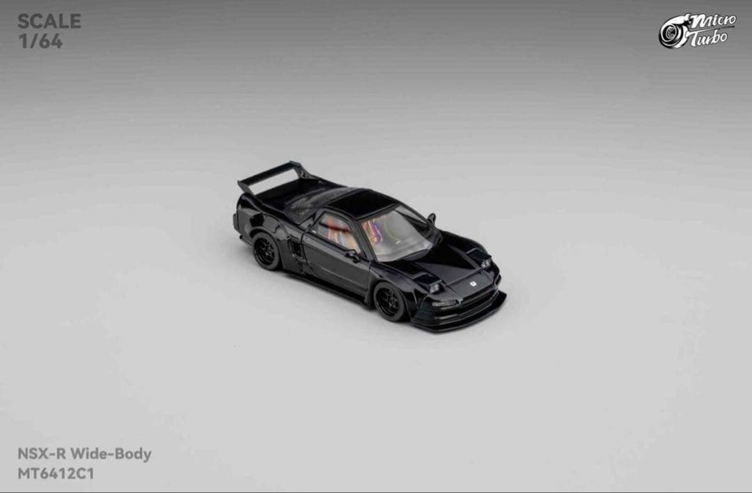 1/64 micro turbo NSX-R wide body ホンダ 黒