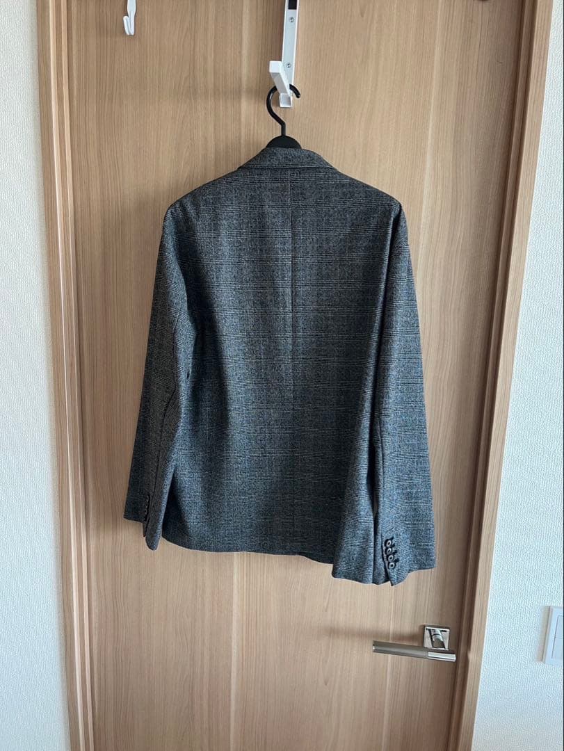 UNITEDTOKYOダブルブレストボックスジャケットダブルヘムワイドスラックス