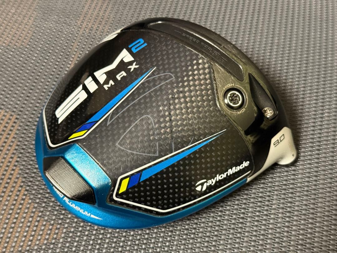 名器！人気テーラーメイド SIM2 MAX 9.0° ドライバー ヘッド単体