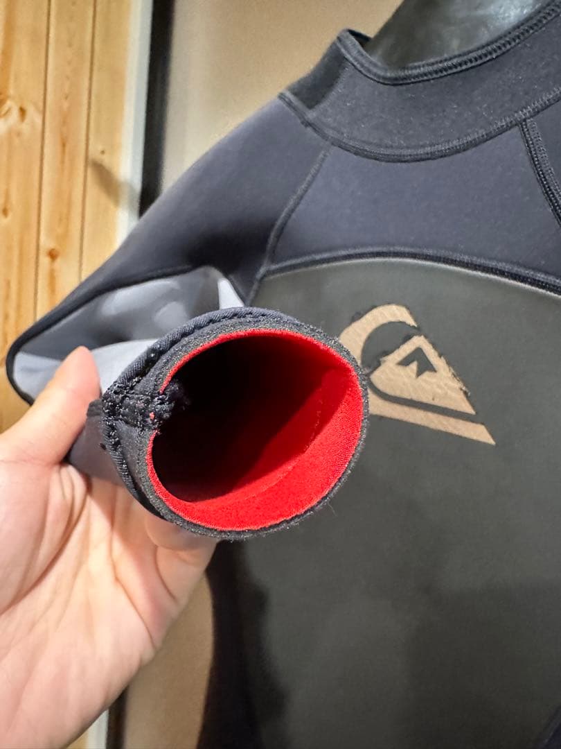 クイックシルバー ウェット サーフィン おそらく3mm