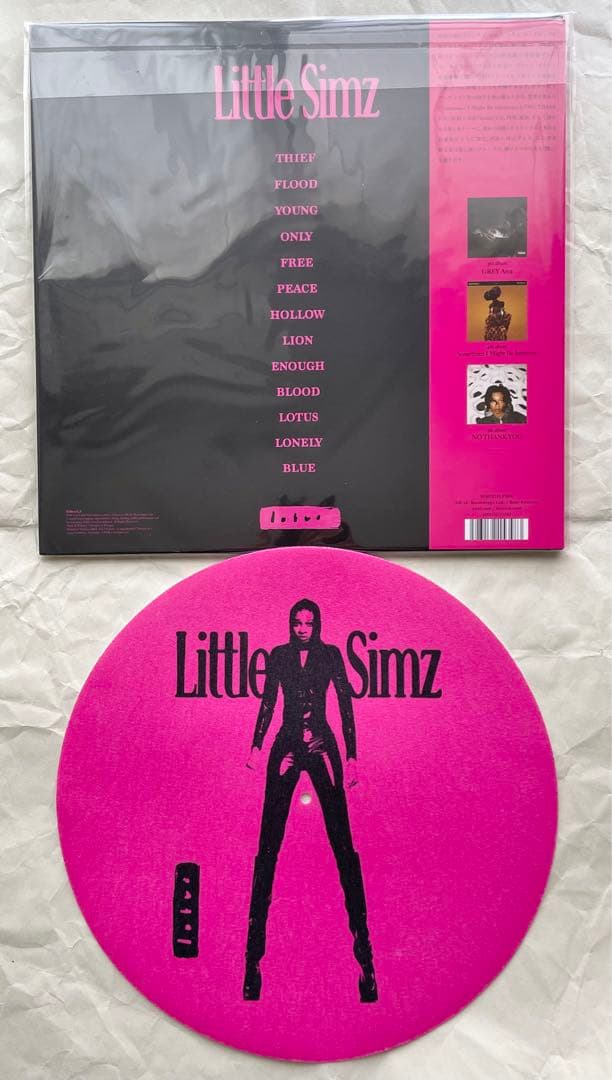 限定スリップマット付Lotus Little Simzリトル・シムズ レコード
