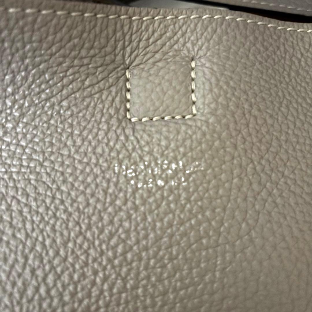 【美品】ダニエルアンドボブ NEW TOTONA 38 レザートート グレージュ