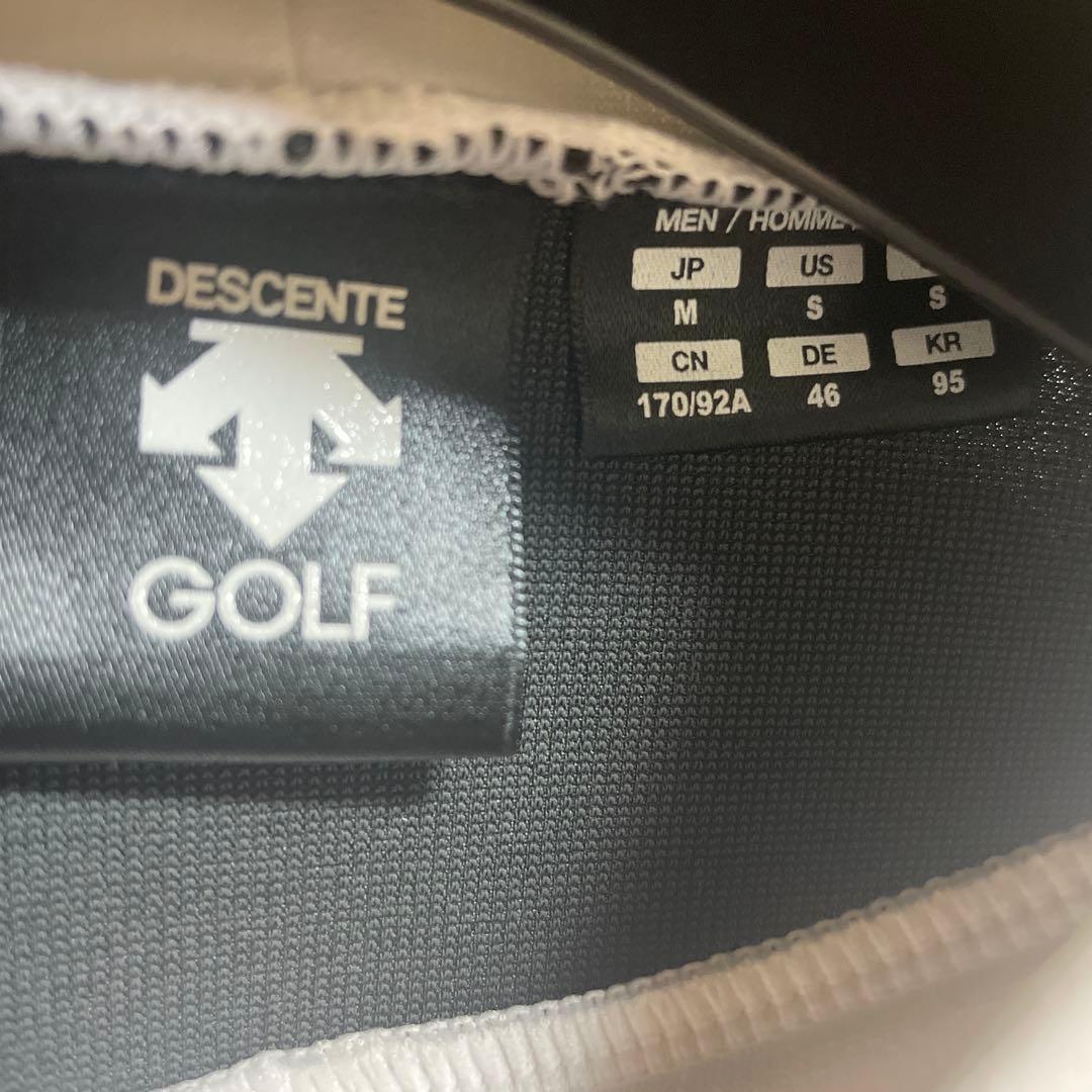 DESCENTE GOLF ゴルフウェア　M デサントゴルフ　モックネックシャツ