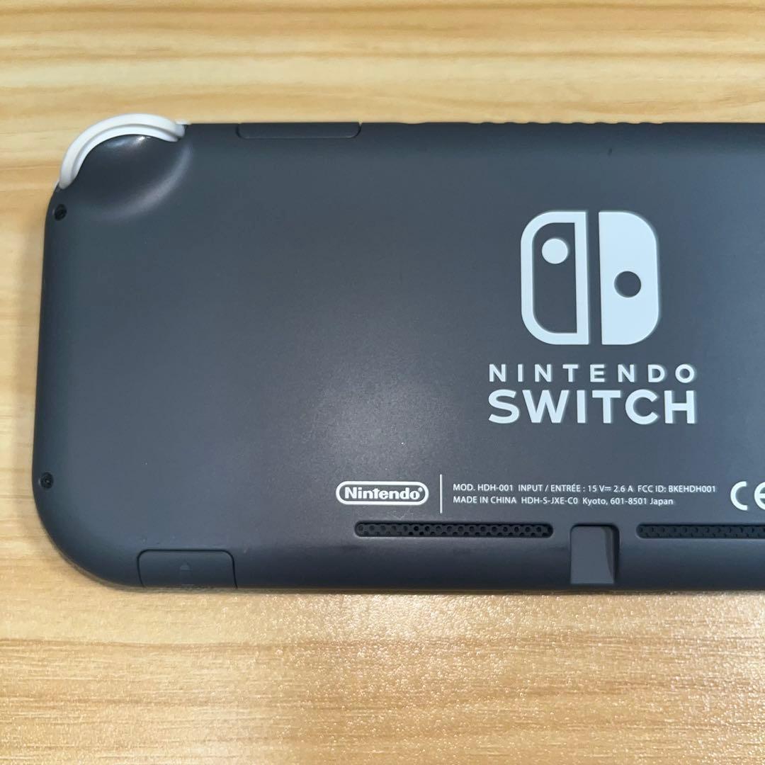 Switch Lite グレー （箱無し・充電器付き）