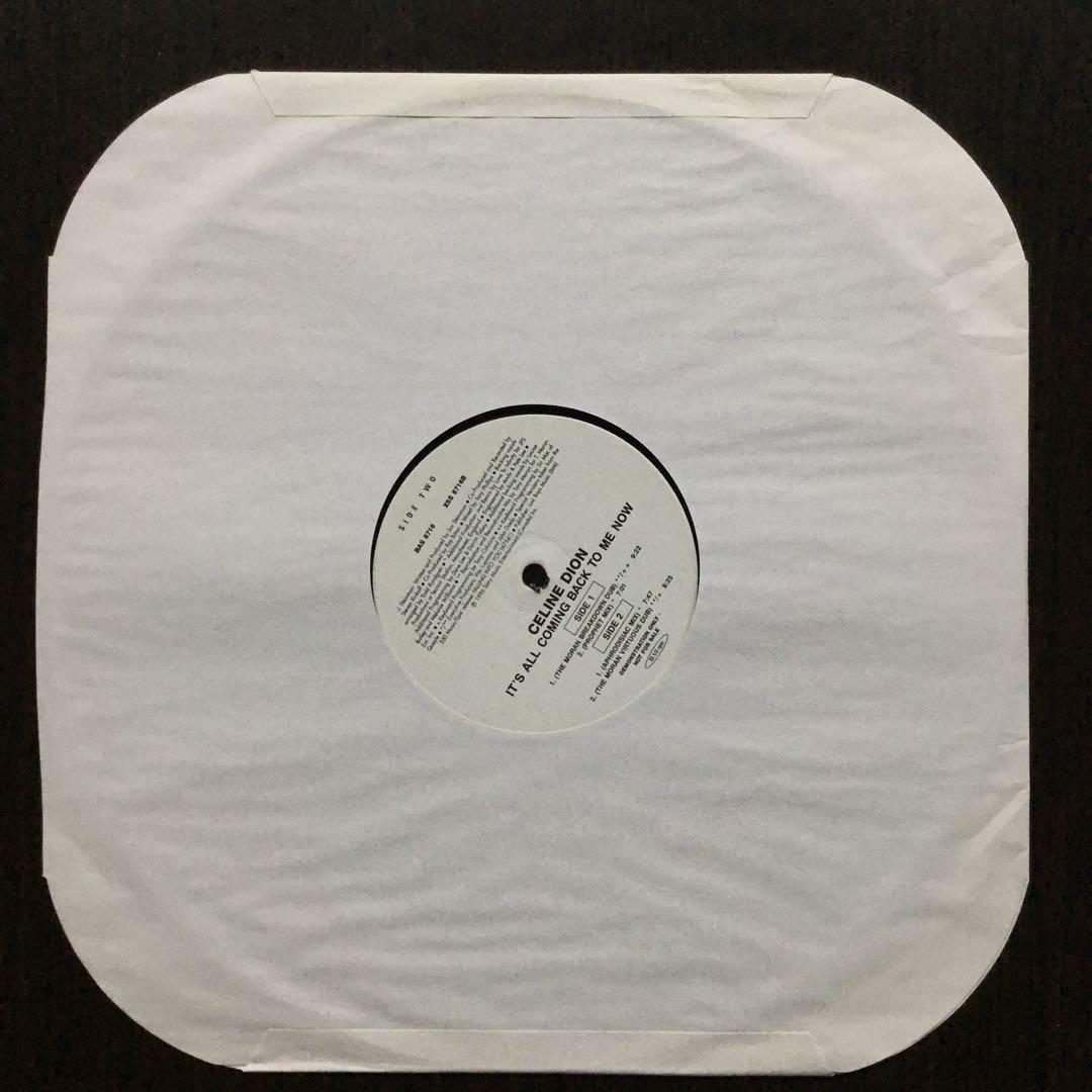 洋楽レコード　CELINE DION IT’S ALL~ WRRC