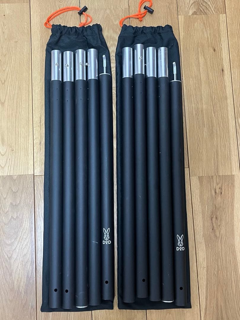 DOD カマボコテント3L カーキ マット インナー　座敷　シールド　ポール