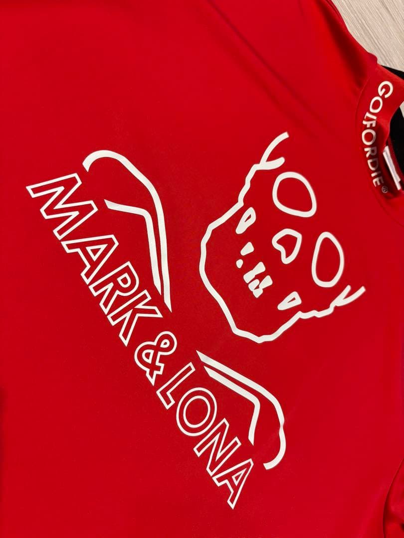 【未使用に近い】マーク＆ロナMARK＆LONATシャツメンズシャツ ゴルフウェア