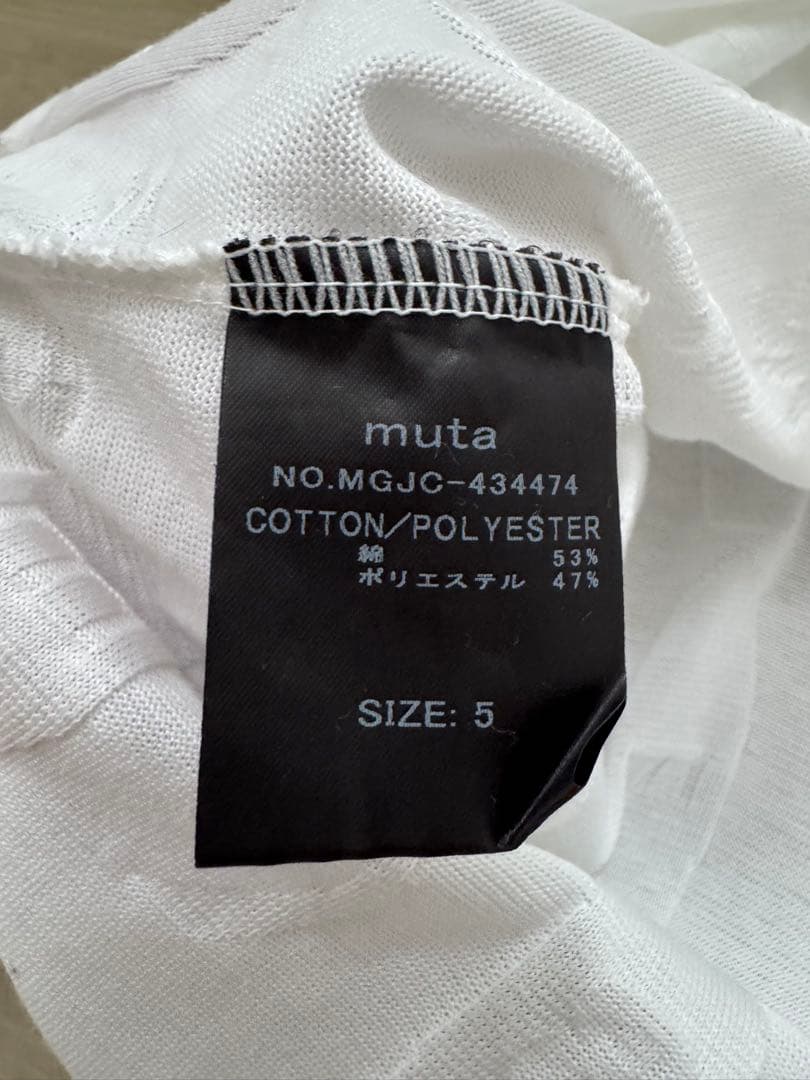 ムータマリンゴルフ　メンズ　モックネックシャツ　5