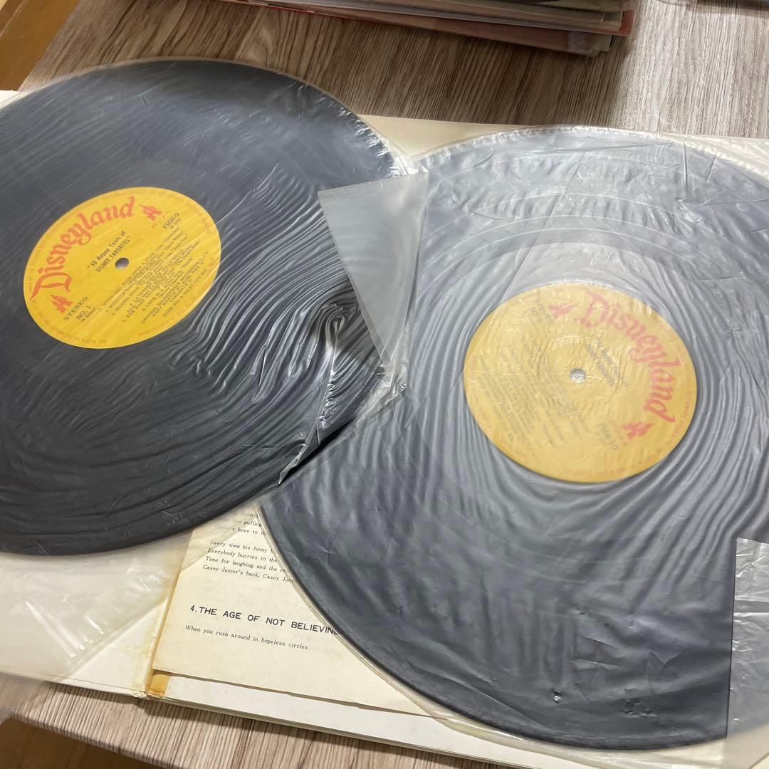DISNEY FAVORITES LPレコード　昭和レトロ