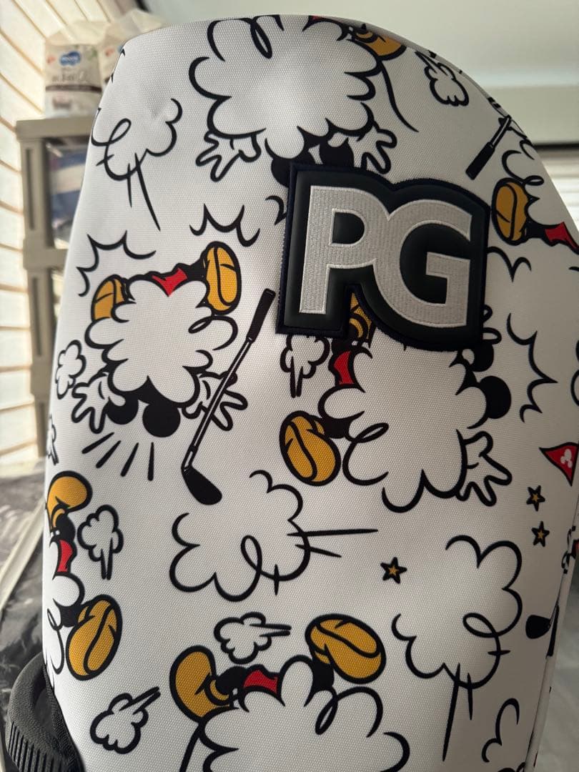 パーリーゲイツ 総柄 スタンド式 キャディバッグ ＜ミッキーシリーズ＞